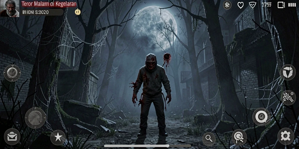 Gameplay menegangkan dengan suasana horor yang intens.