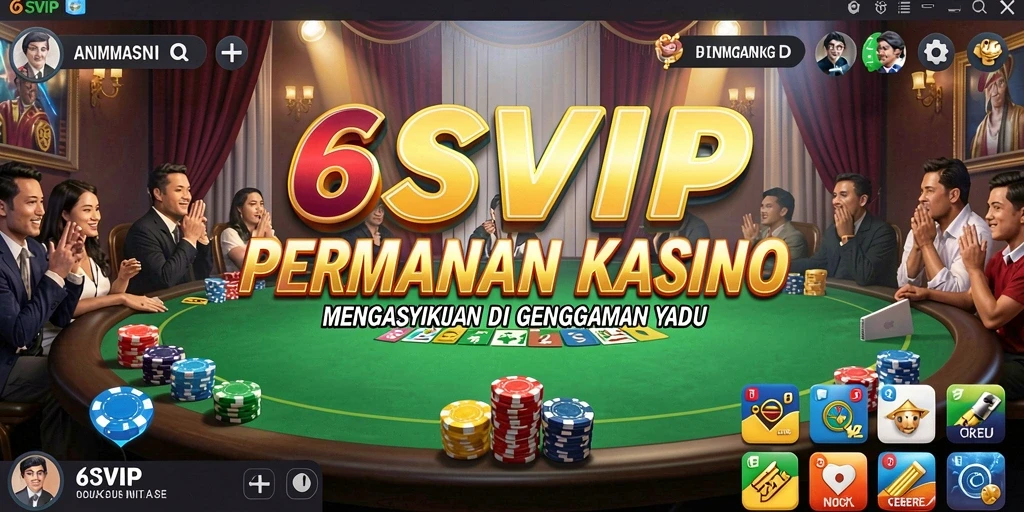 Gambar menunjukkan gameplay menarik dari 6SVIP dalam suasana Kasino.