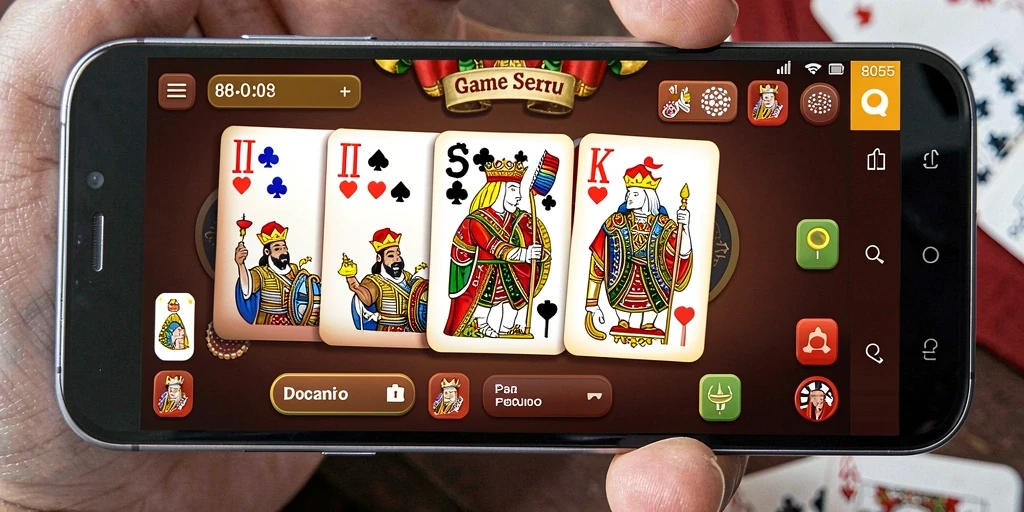 Tampilan gameplay 8055 yang menarik dan interaktif.