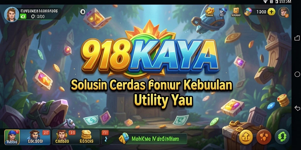 Tampilan aplikasi 918KAYA yang memudahkan pengguna dalam aktivitas harian.