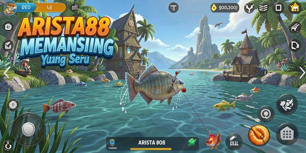Tangkapan ikan besar dalam gameplay ARISTA88 yang seru.
