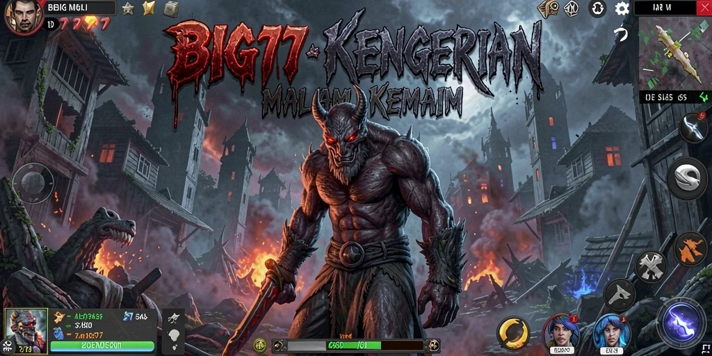 Gameplay BIG77 yang menegangkan dengan suasana Horror yang mencekam.
