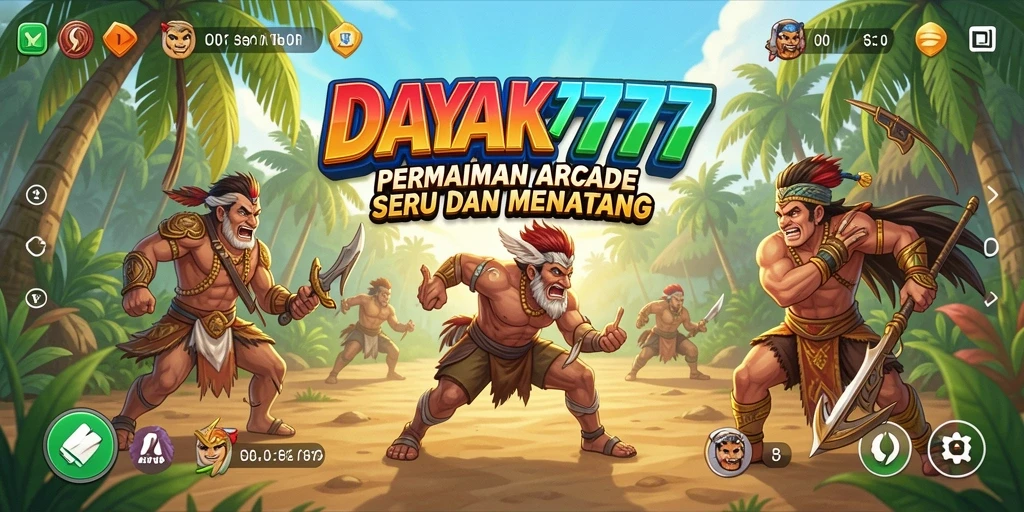 Screenshot DAYAK777 menampilkan aksi gameplay yang penuh warna dan seru.