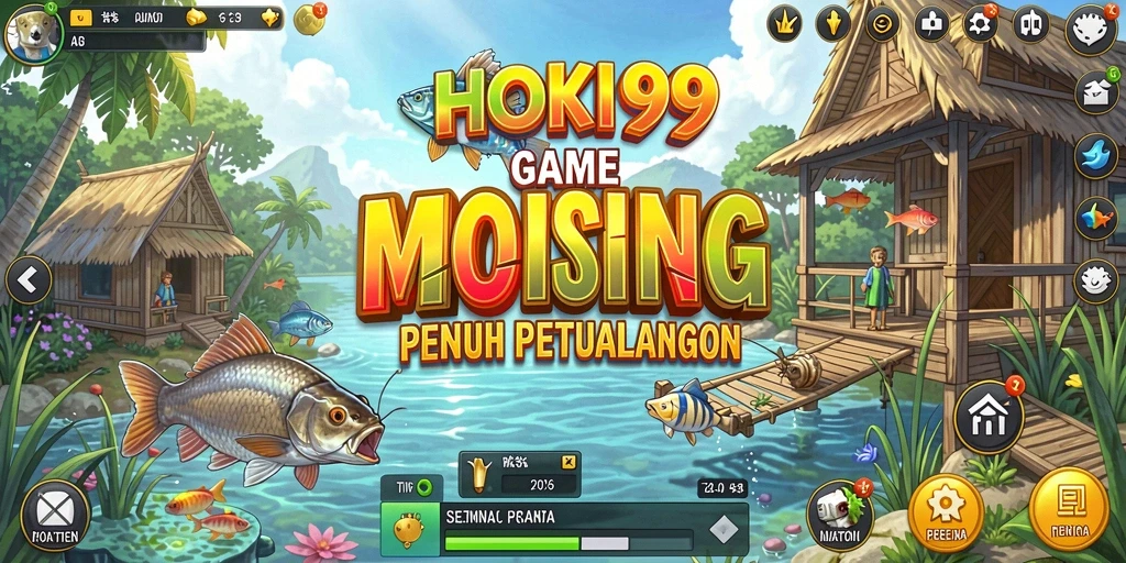 Screenshot utama HOKI99 menunjukkan aksi memancing yang mendebarkan.