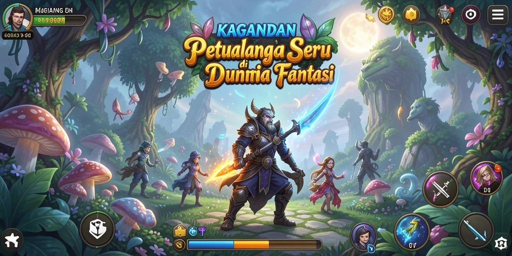 Gameplay seru KAGANDAN dengan karakter dan tantangan menarik.