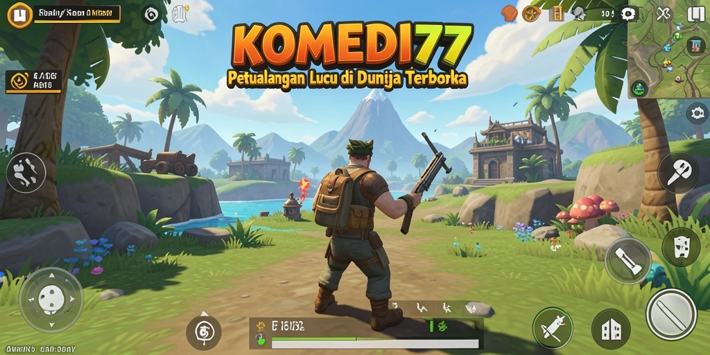 Gameplay KOMEDI77 yang seru di dunia terbuka penuh tawa.