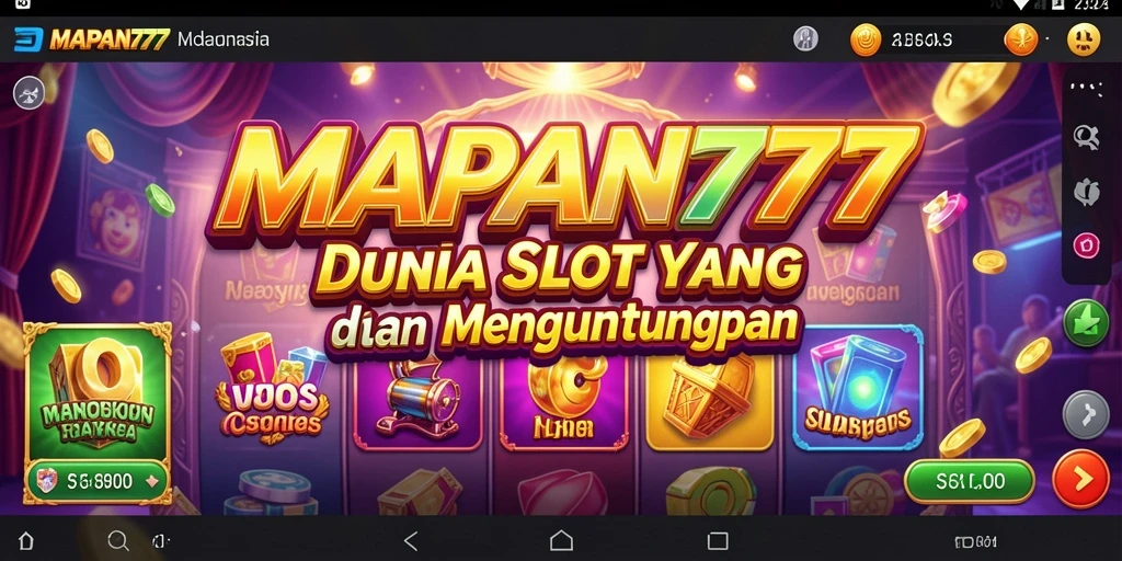 Tampilan gameplay menarik dari MAPAN777 yang memikat pemain.