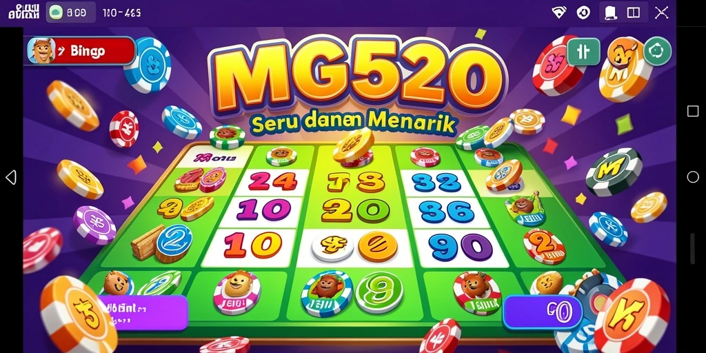 Tampilan gameplay Bingo yang seru dan interaktif.
