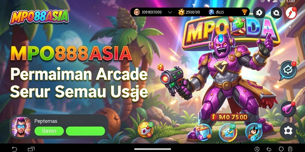 Screenshot gameplay seru dari MPO88ASIA menunjukkan aksi menarik dalam permainan Arcade.