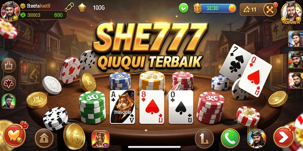 Tangkapan layar dari gameplay menegangkan di SHE777.